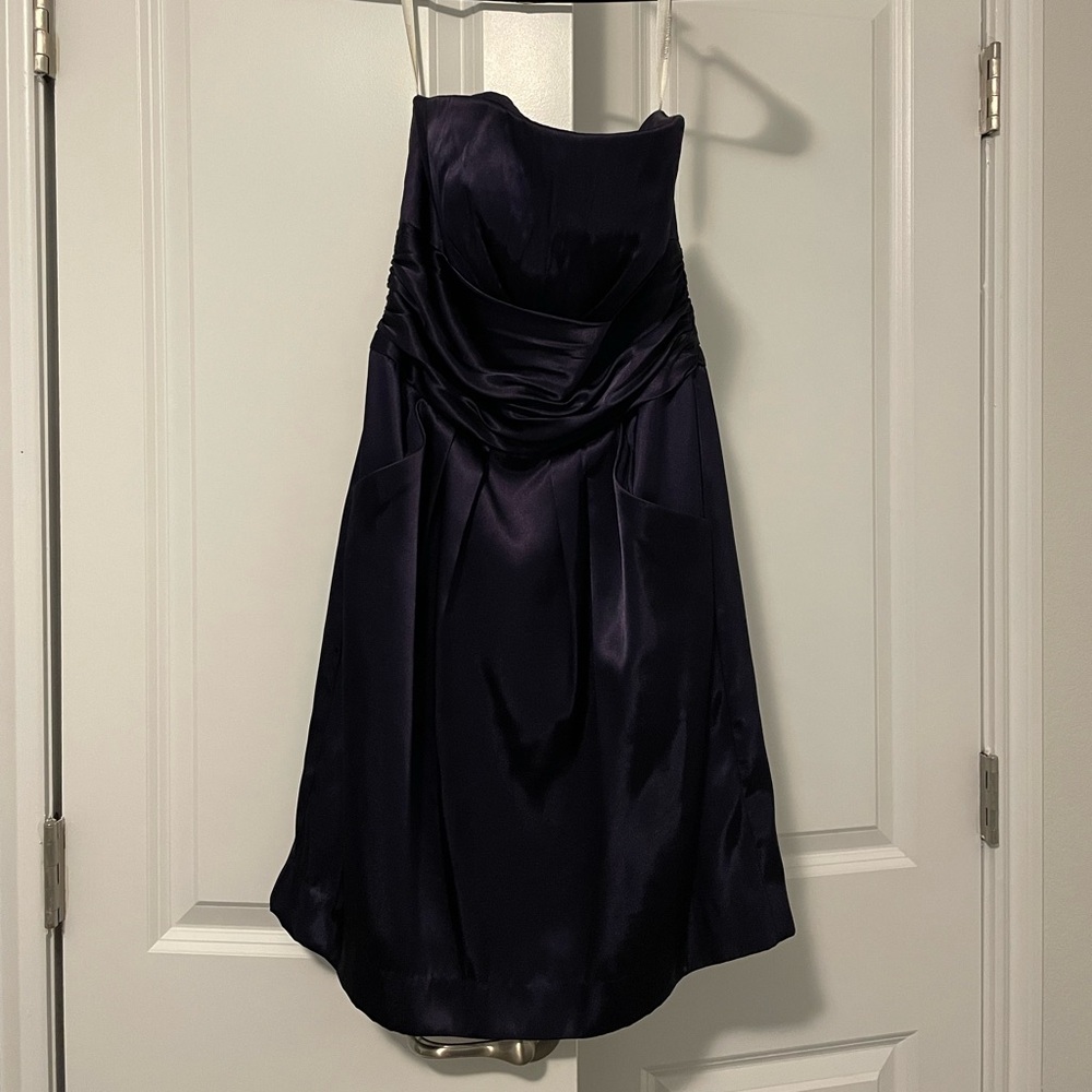 David’s Bridal Strapless Dress